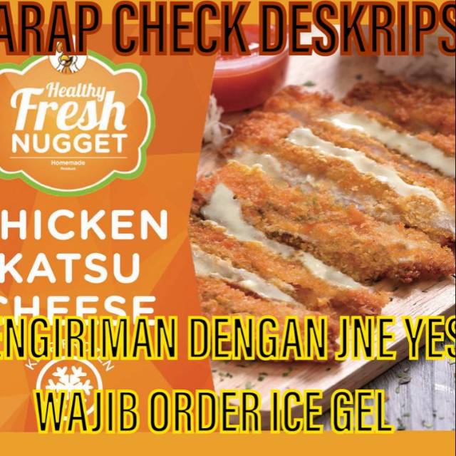 

Katsu Chicken Cheese No MSG, No Pengawet No Pewarna 330 gr