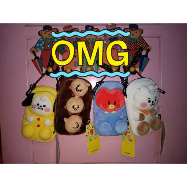 OFFICIAL & ORIGINAL CROSS BAG BT21 BTS