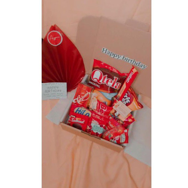 

KADO ULANGTAHUN |SNACK BOX murah