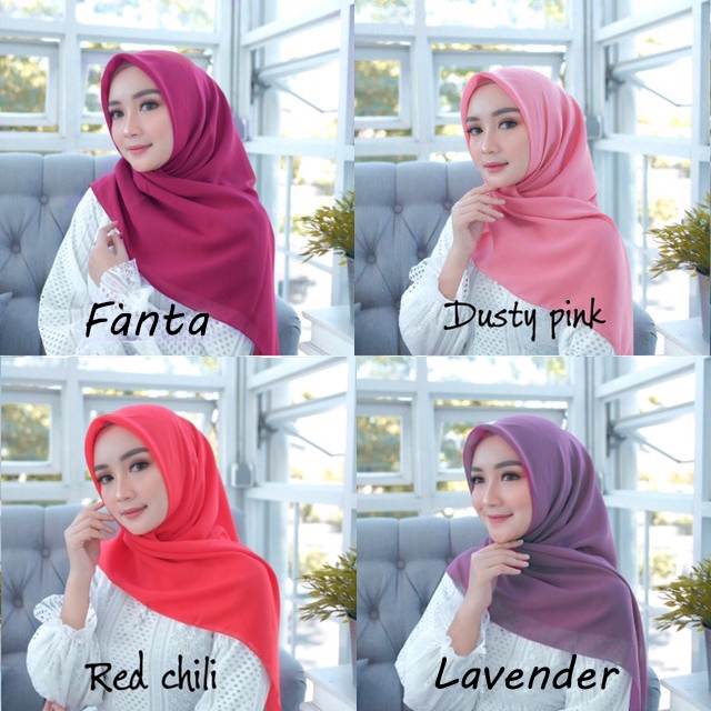 Bella square part 2 jilbab segi empat hijab daily