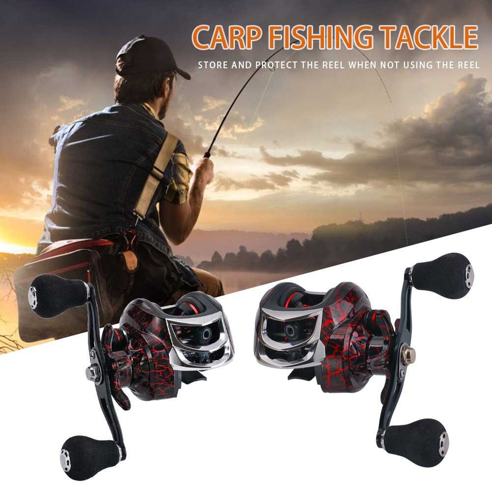(BISA COD) FTIHSHPSNAKESKIN Reel Pancing Baitcasting 18+1 Ball Bearing 7.2:1 - EL1000