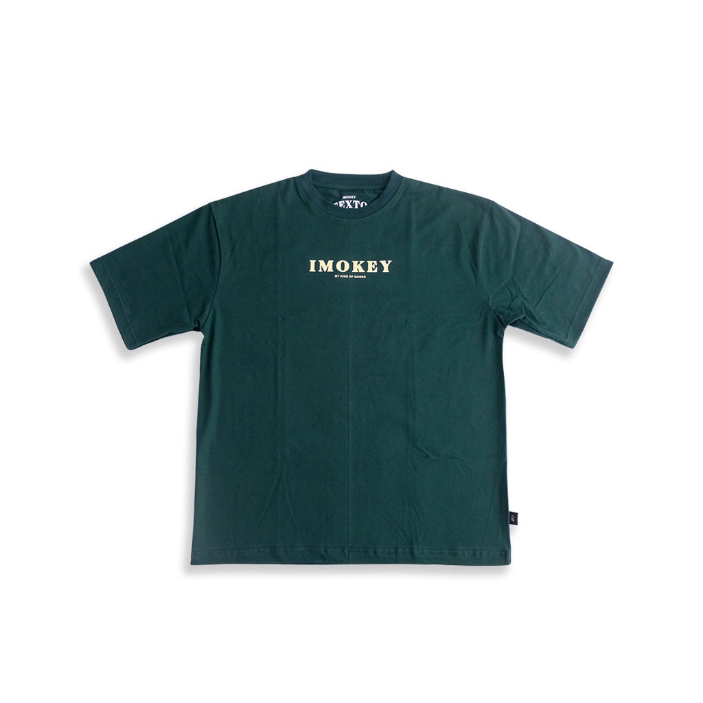 Imokey Texto Shirt - Kaos Oversize Pria / Wanita