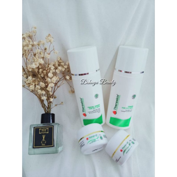 THERASKIN PAKET OILY GLOWING BASIC ORIGINAL (SC MILD, WHITENING)