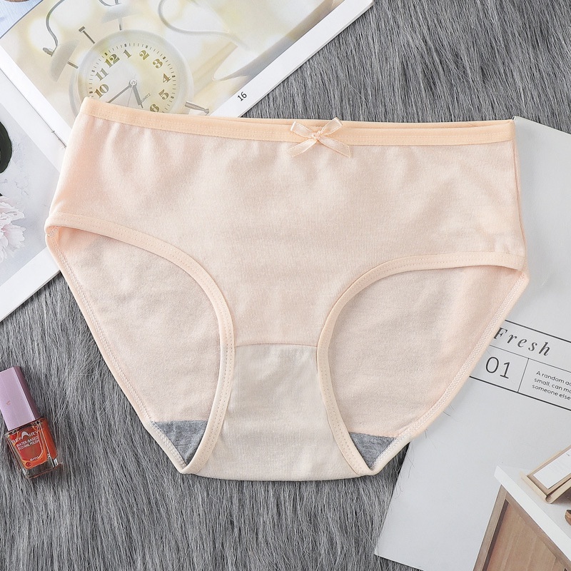 BV.ID CD538 CELANA DALAM WANITA KATUN PITA POLOS PAKAIAN DALAM KOLOR CD WANITA SEXY UNDERWEAR CEWEK