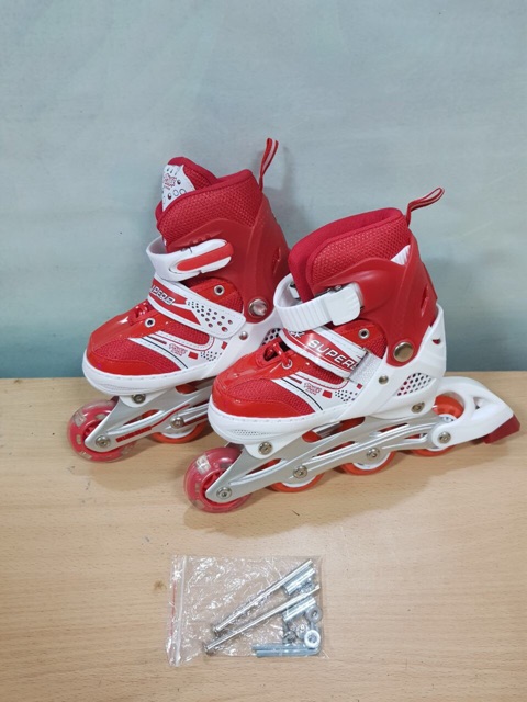 PROMO Sepatu Roda anak / inline skate bisa BAJAJ