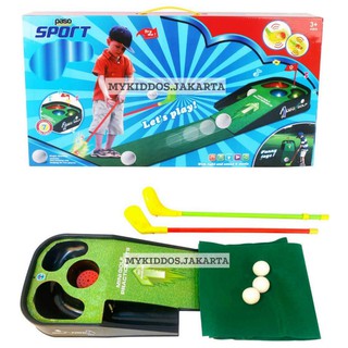 Paso Sport Mini Golf Playset / Mainan Golf Anak / Ada lampu & bersuara