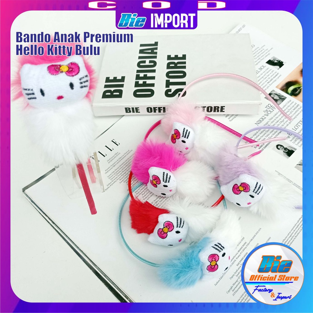 Bando Bulu Hello Kity Series Premium Impor Best Seller