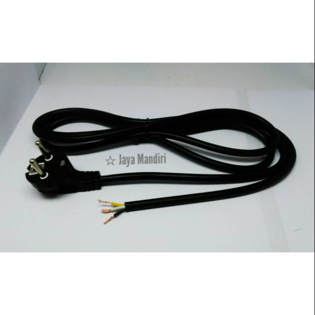 Kabel AC buntung isi 3 Ground 1,5meter