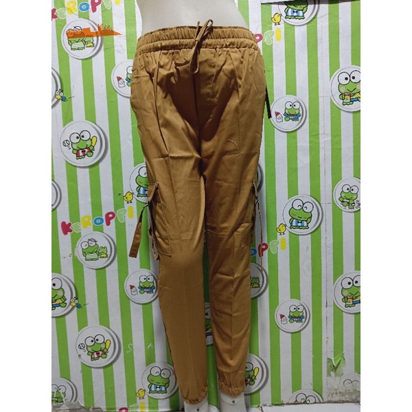 JOGGER CARGO PANTS WANITA/BAGGY AMERICAN DRILL/JOGGER WANITA CARGO TERBARU