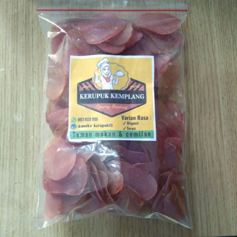 

kerupuk kemplang mentahan