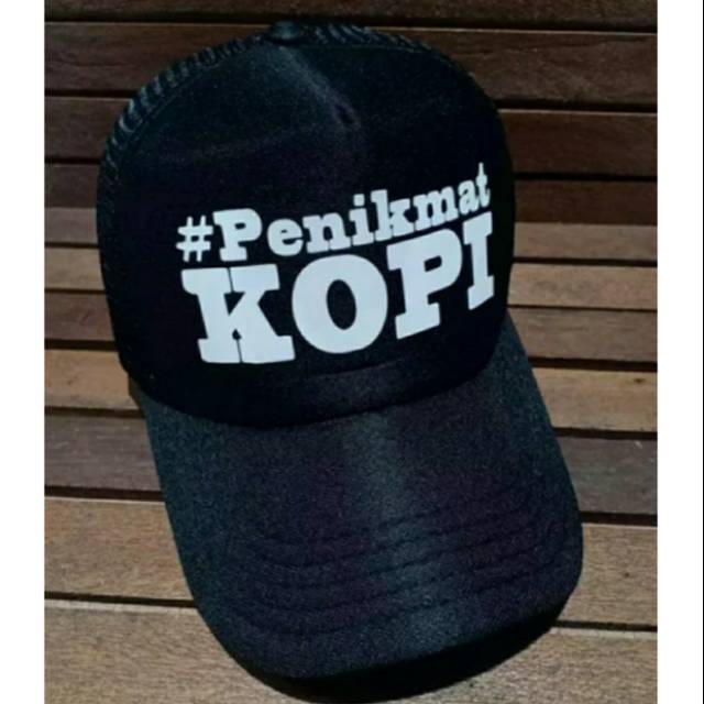 TOPI TRUCKER PENIKMAT KOPI