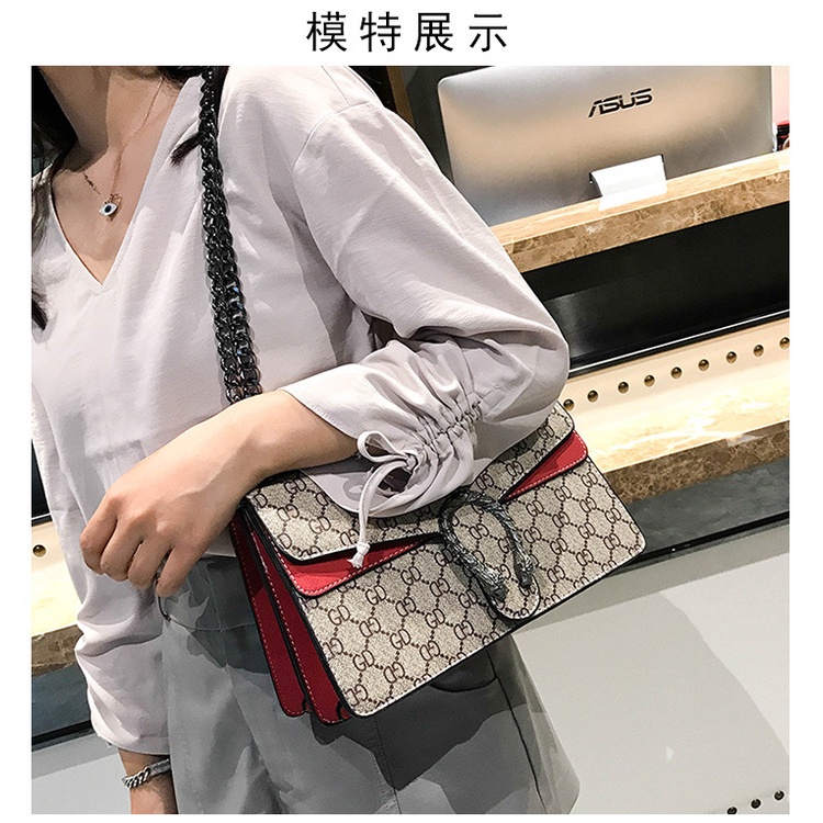 Khatinstore Tas Selempang wanita / Import / Terbaru 2022 / Dewasa / GC Dionysus / sling bag korea Kualitas KW Super / Motif besi U Uk Besar - 046B