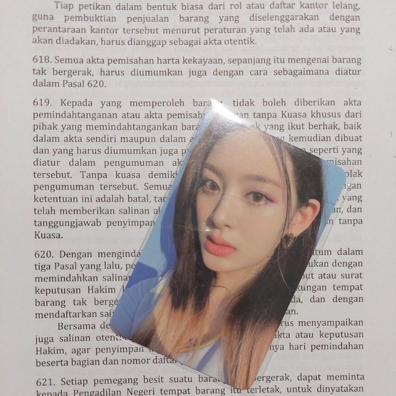 ( BOOKED ) seeun cheers stayc official photocard