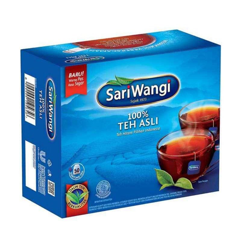 

SARIWANGI / SARIMURNI Teh Celup isi 25 / 30 / 50