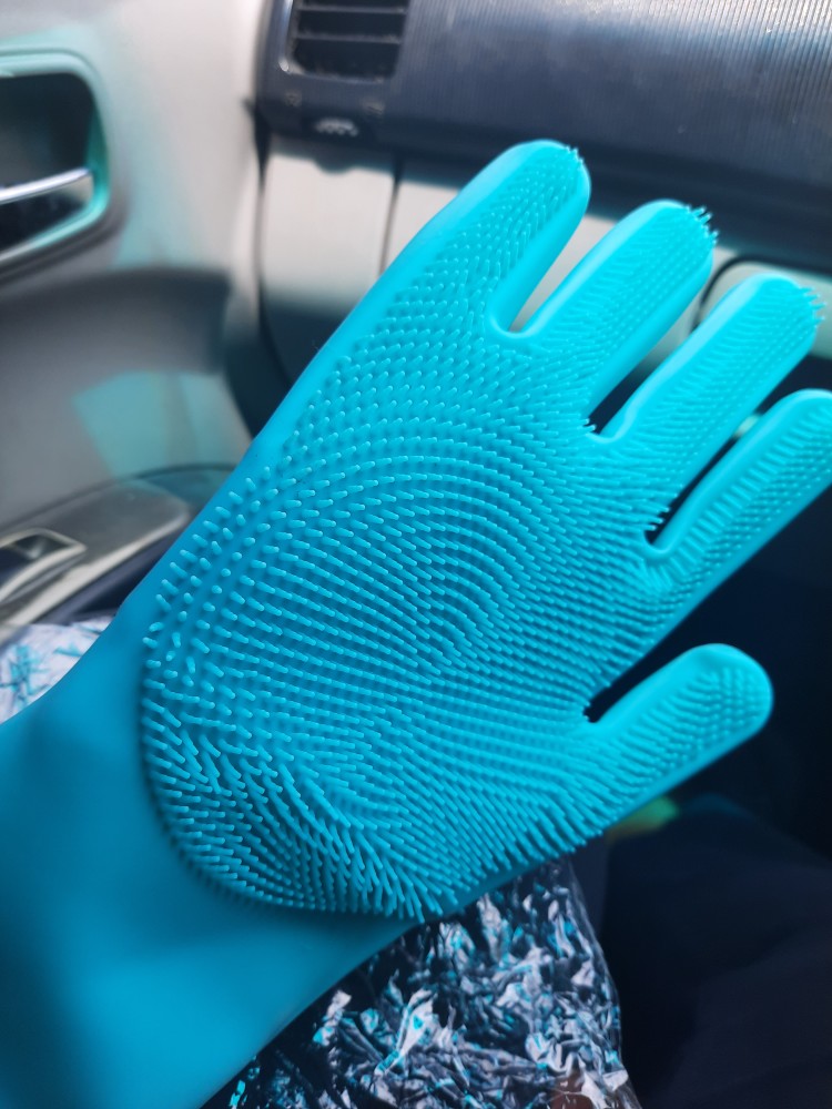 Sarung Tangan Cuci Piring Silikon