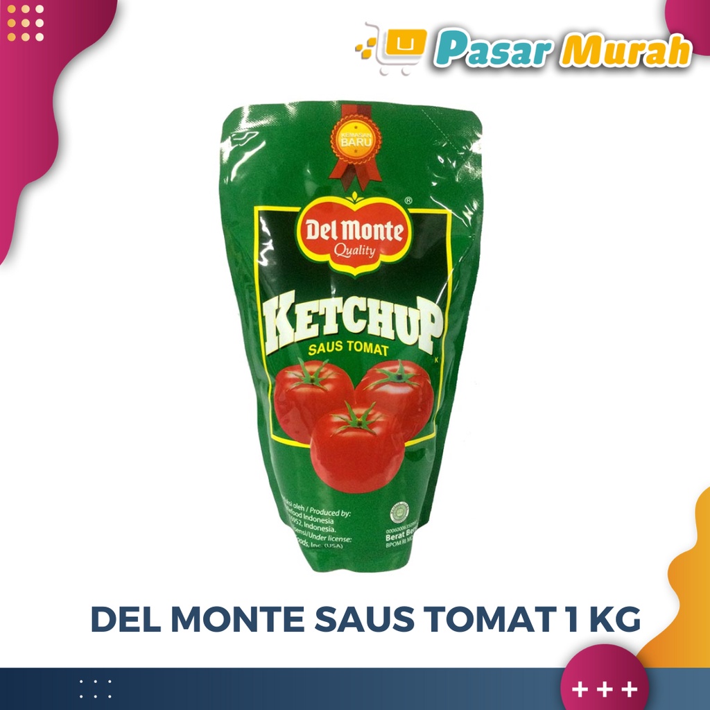 

Del Monte Ketchup Saus Tomat 1 Kg