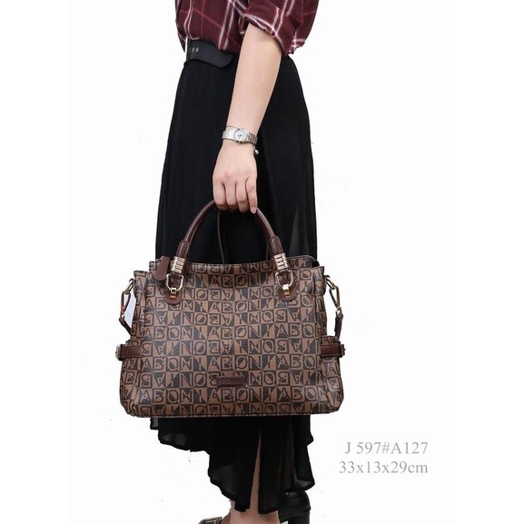 TAS WANITA TOP HANDLE BAG ENERLIAN IMPORT 597#A127