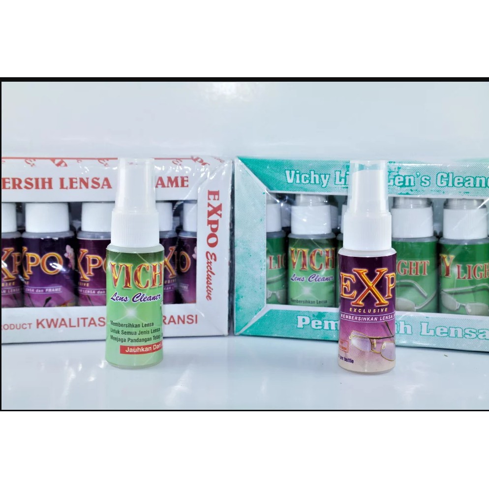 cairan cleaner untuk membersihkan lensa kacamata