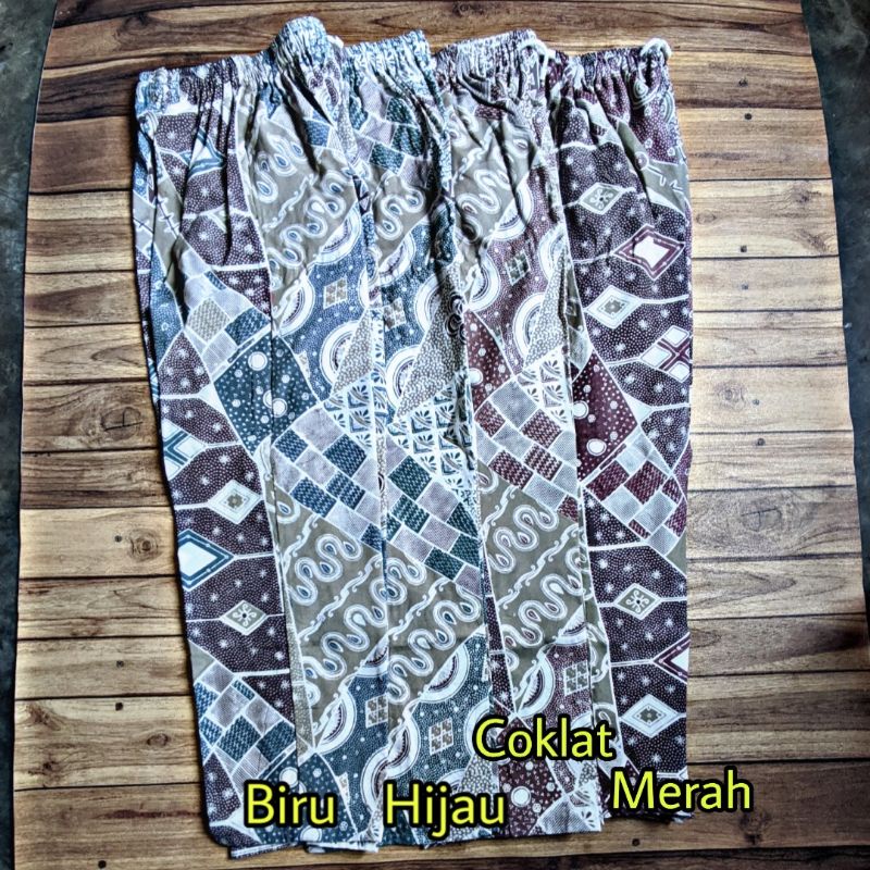 CELANA BATIK BOIM UNIK MOTIV 3 WARNA ORIGINAL IISSOHIB