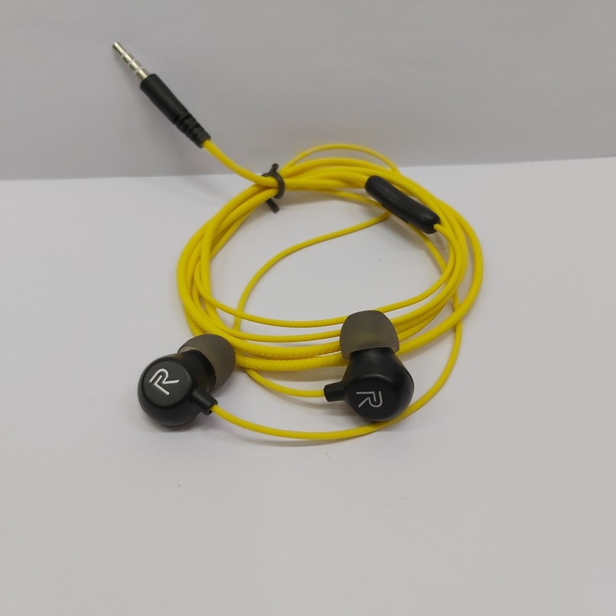 HEADSET HANDSFREE REALME + MIC MA-19 STEREO EARPHONE MA19