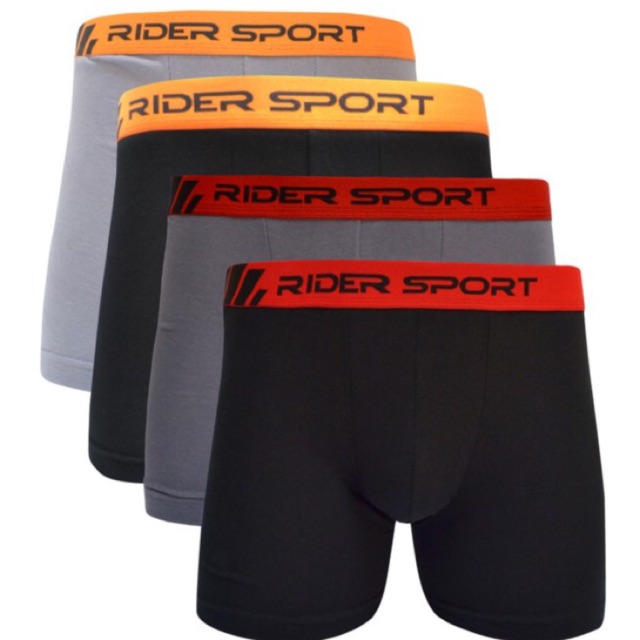 [KaosKakiMuslim] Boxer RIDER Sport [CD / Celana Dalam Boxer]