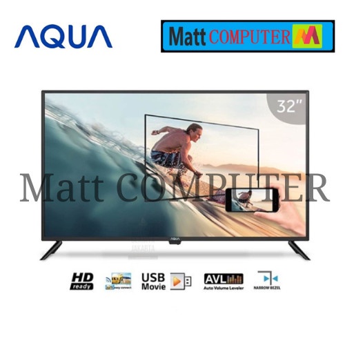 AQUA JAPAN LED TV Digital 32 Inch - Miracast LE32AQT9200M / 32AQT9200