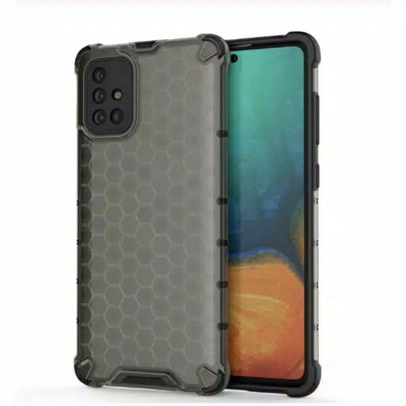 Original Cover Case Samsung Galaxy M51 2020 Honeycomb  Hardcase TPU Hybrid Full Protection