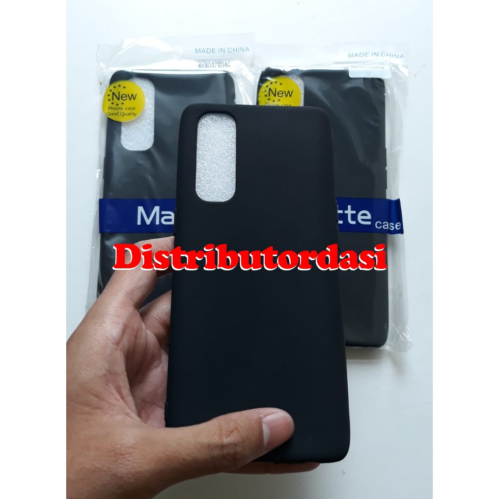 SOFTCASE CASE TPU SILIKON CASING KONDOM blackmatte case Oppo Reno 4 Pro ready stok grosir