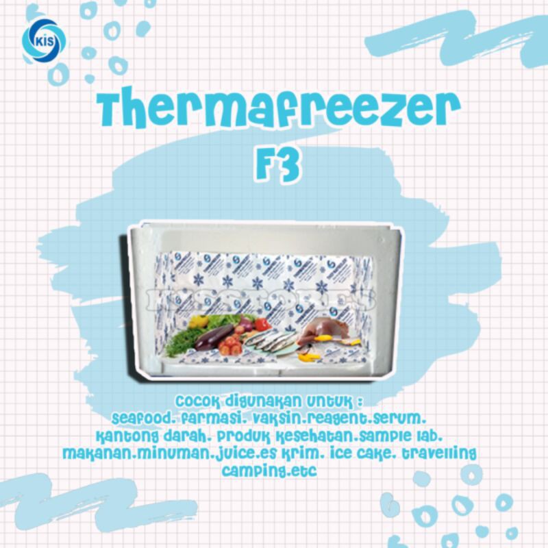 thermafreeze JEPANG original ice gel thermafreezer