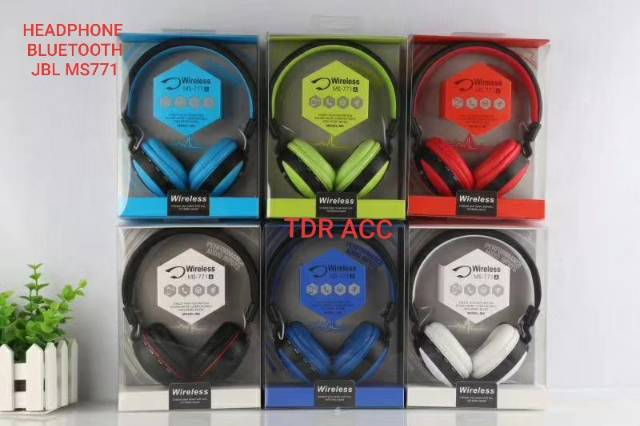 HEADSET - HEADPHONE - BANDO BLUETOOTH J - MS771 EXTRA BASS