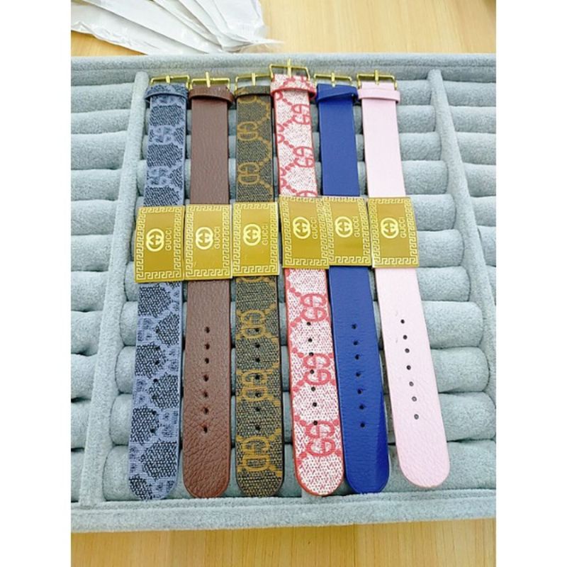 gelang kulit titanium wanita imfor anti karat