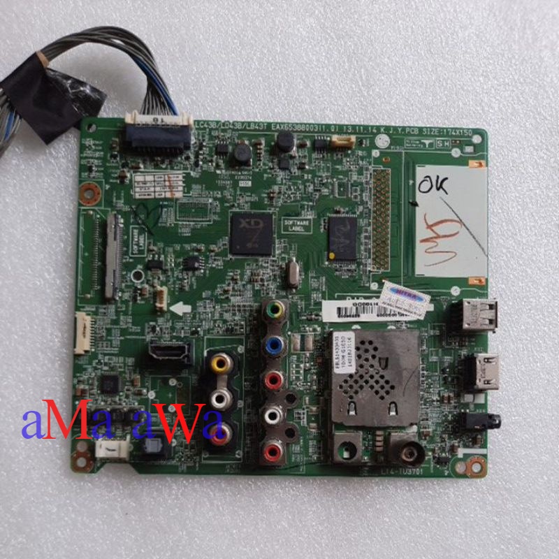 MB - MAINBOARD - MESIN TV LG 50LB561T - 50 LB 561 - 50LB ori