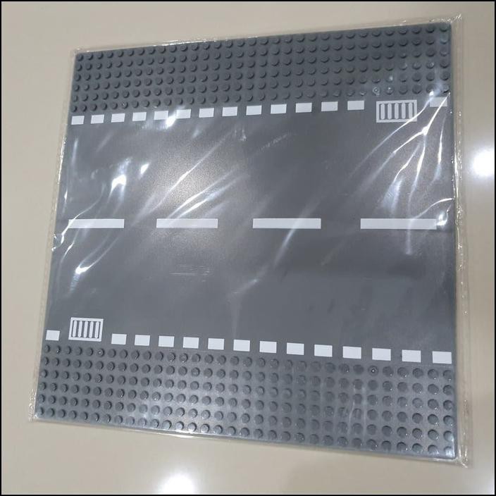 Alas Tatakan Lego Lintasan Jalan Lurus Baseplate Street Race