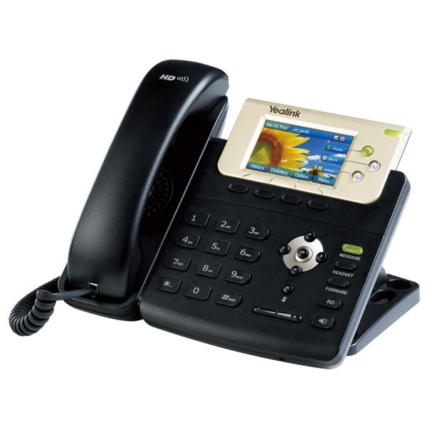 Yealink Telephone SIP Phone T32G Telepon - Hitam