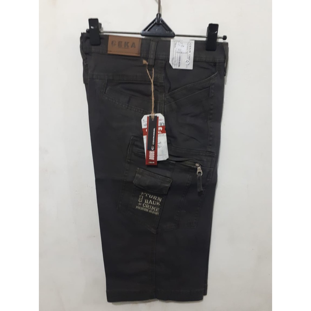 Celana Tactical cargo pendek PDL Original Ceka Clana taktical Saku Banyak Pria Cowok Dewasa 27 Sampai 38