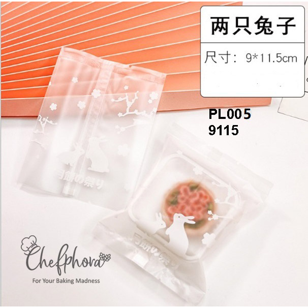 

Plastik Mooncake Kue Bulan Kemasan Cookies Nastar Mochi Pia 50gr PL059