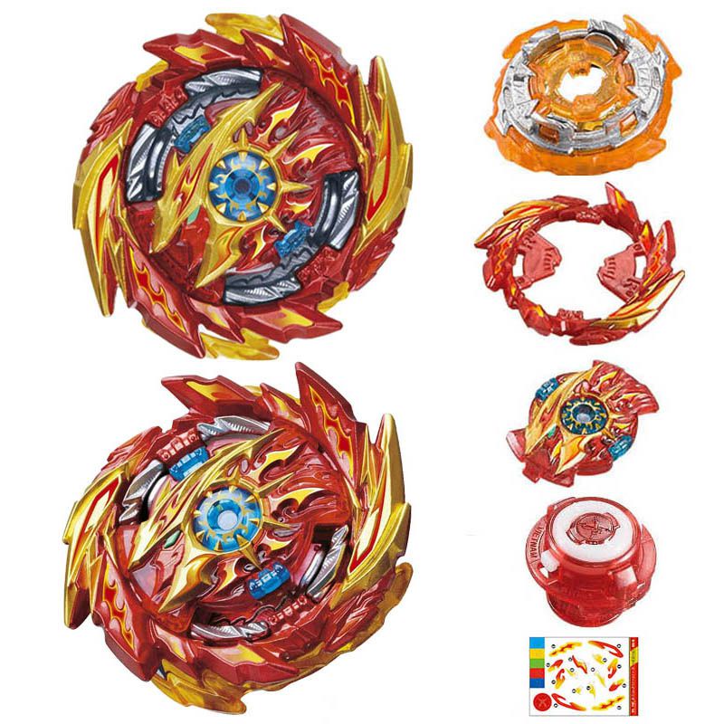 Gyro Set Mainan Gasing Beyblade Launcher Set dengan pemancar dan kotak