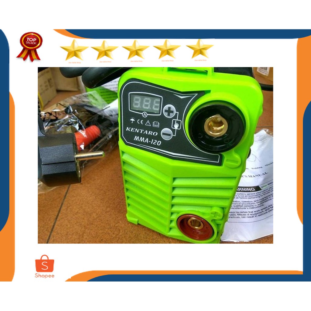 Mesin las inverter MMA 120A 650w Trafo las IGBT new product from Kentaro mesin las mini kualitas