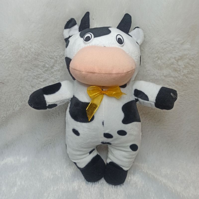 boneka sapi berdiri S mini murah 125gram