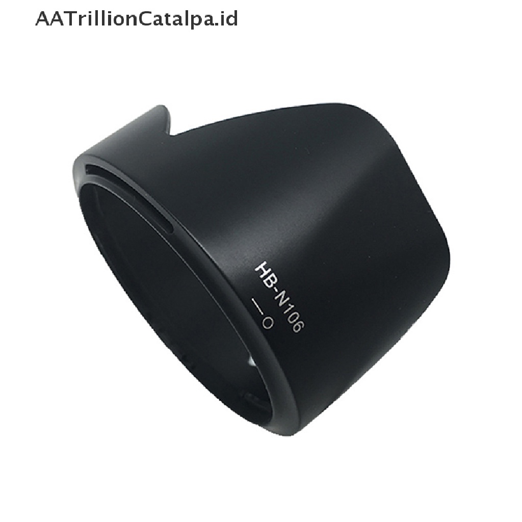 Aatrillioncatalpa HB-N106 Hood Lensa Reversible Untuk Nikon D3400 D3300 AF-P DX 18-55mm f / 3.5-5.6G