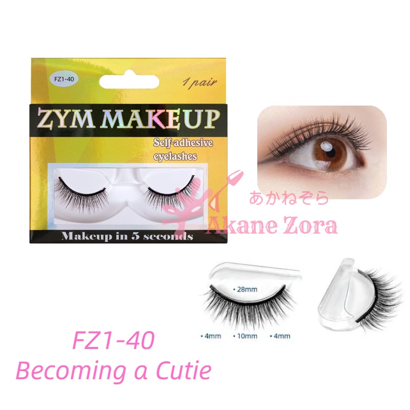 Akane Zora Bulu Mata Magnet Natural Bulu Mata Palsu Tanpa Lem False Eyelashes Bulu Mata Eyelash Extension Tidak Perlu Lem Eyelash Extension Penjepit Bulu Mata Eyelash Curler Makeup Eyelash Magnet Bulu Mata Palsu Natural