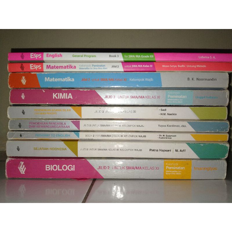 

[PRELOVED] BUKU PAKET ERLANGGA KELAS 11(XI) IPA/IPS SMA K13N