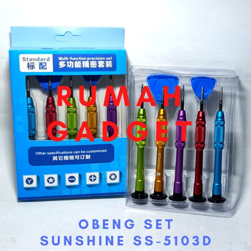 OBENG SET SUNSHINE SS-5103D OPENING TOOLS