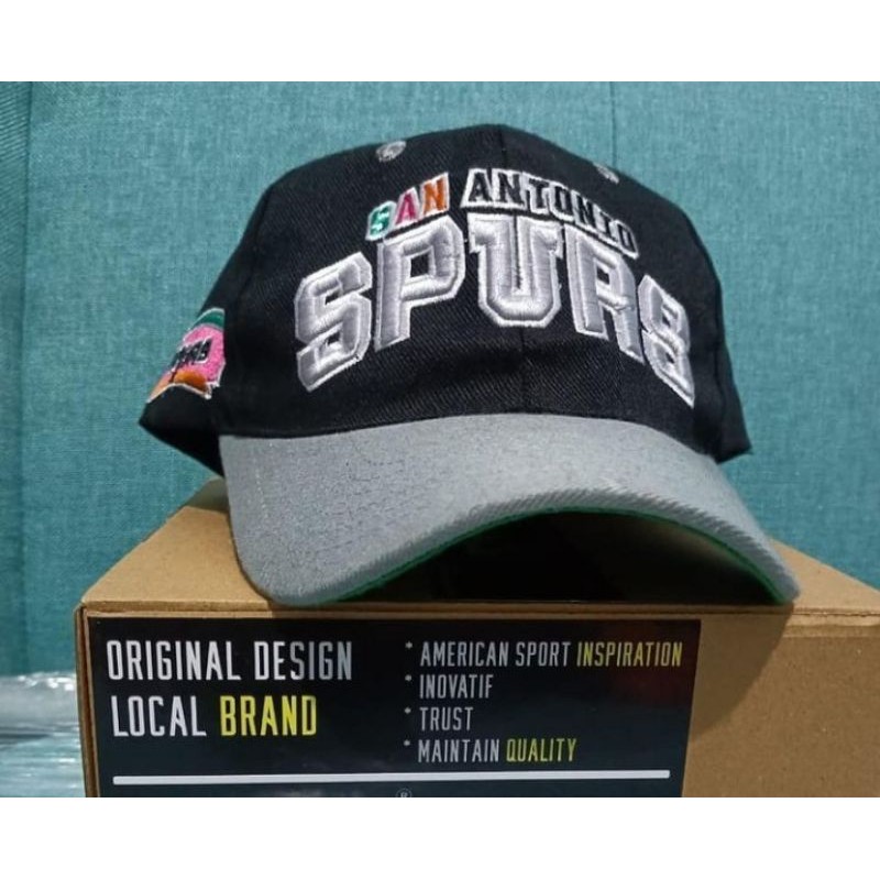 Topi baseball NBA Spurs original (localbrand)