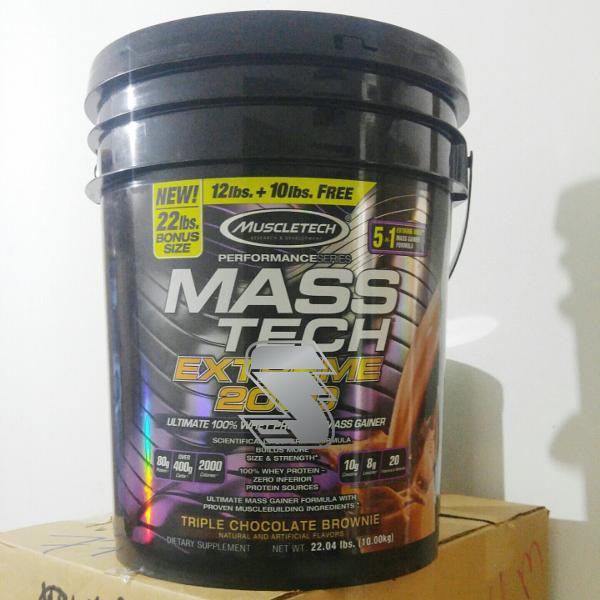 Muscletech Mass Tech Extreme Gainer 2000 2lbs eceran
