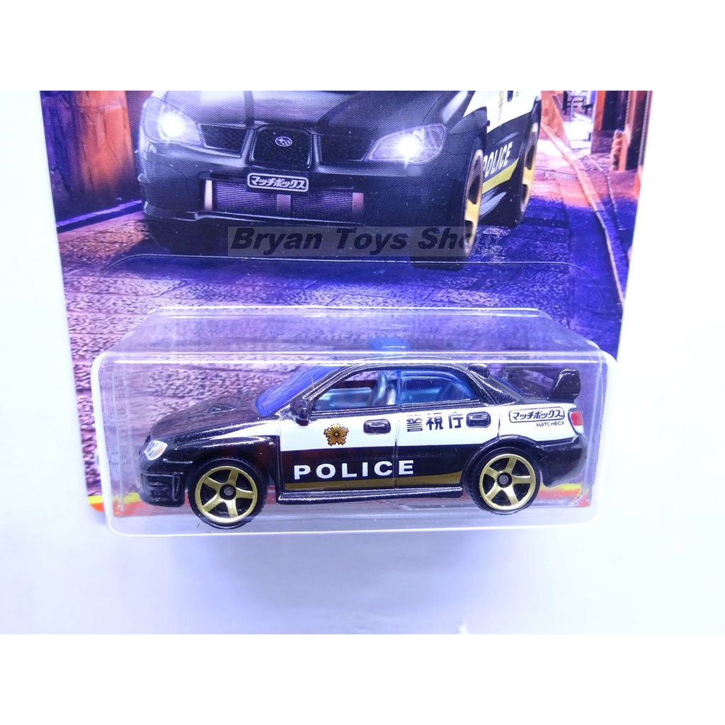 Matchbox Japan Origins Subaru Impreza Police