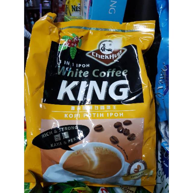 

Chek Hup Coffee 3 in 1/Checkup White Coffee King/King Kopi/Ipoh Kopi/Kopi Instant/Kopi Malaysia