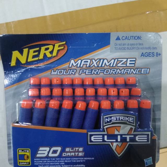 REFIL PELURU NERF LUNAK SOFT BULLET DART BARANG BERLEBEL SNI