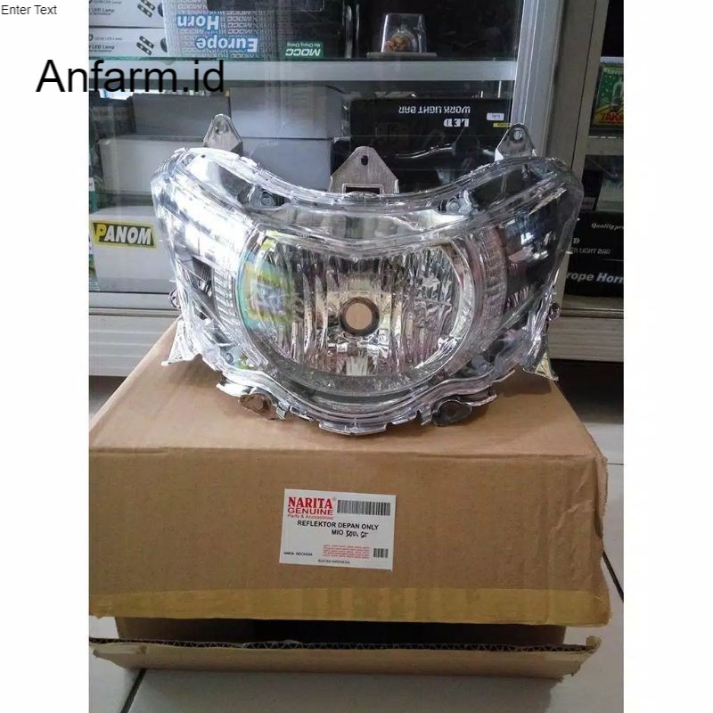 reflektor lampu depan motor Mio soul GT PNP Xeon GT