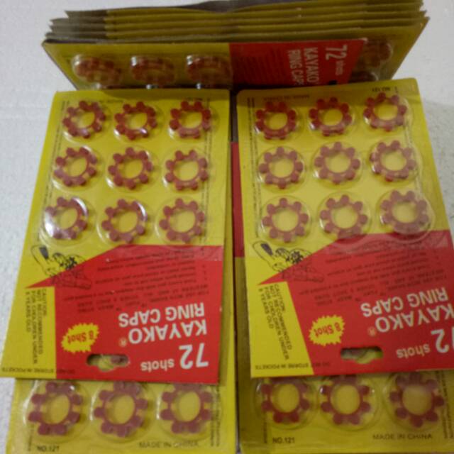 REFIL TEMBAK DOBIS / RING CAPS 72 shots